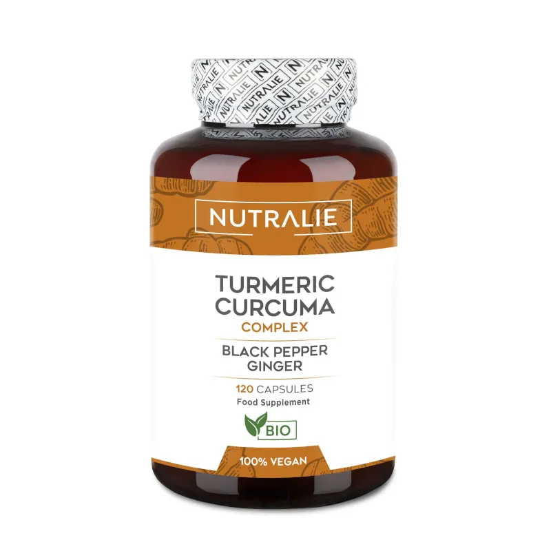 NUTRALIE TURMERIC CURCUMA COMPLEX 120 CAPSULAS