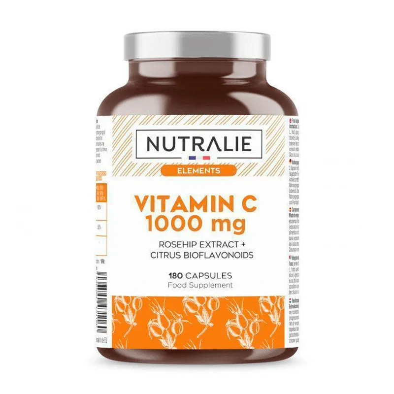 NUTRALIE VITAMIN C 1000 MG 180 CAPSULAS