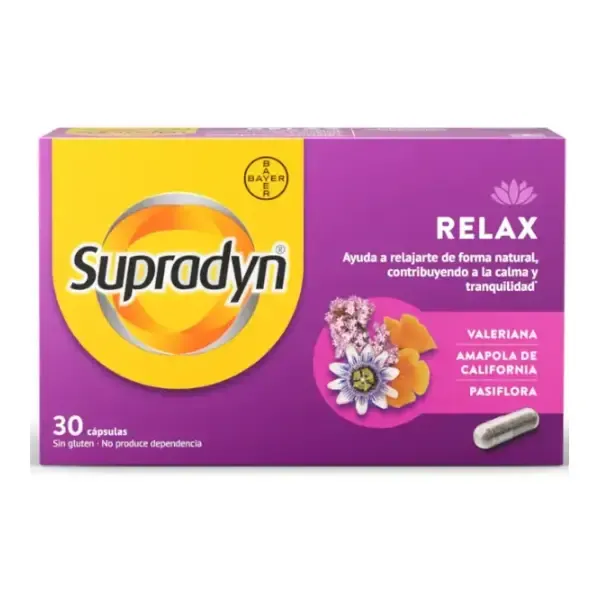 SUPRADYN RELAX 30 CAPSULAS