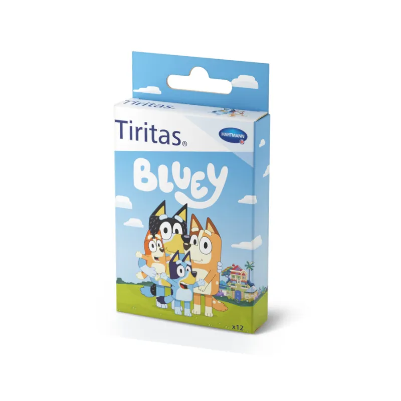 TIRITAS BLUEY APOSITO ADHESIVO 12 UNIDADES 3 TAM