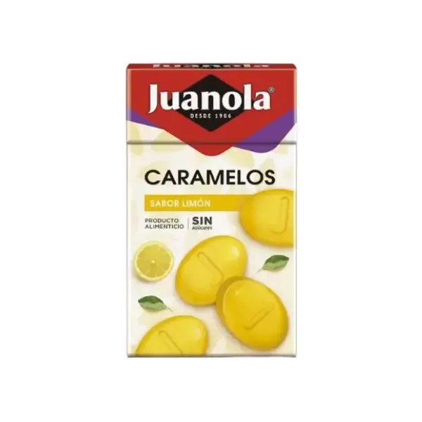 JUANOLA CARAMELOS 1 ENVASE 50 G SABOR LIMON