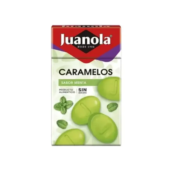JUANOLA CARAMELOS 1 ENVASE 50 G SABOR MENTA