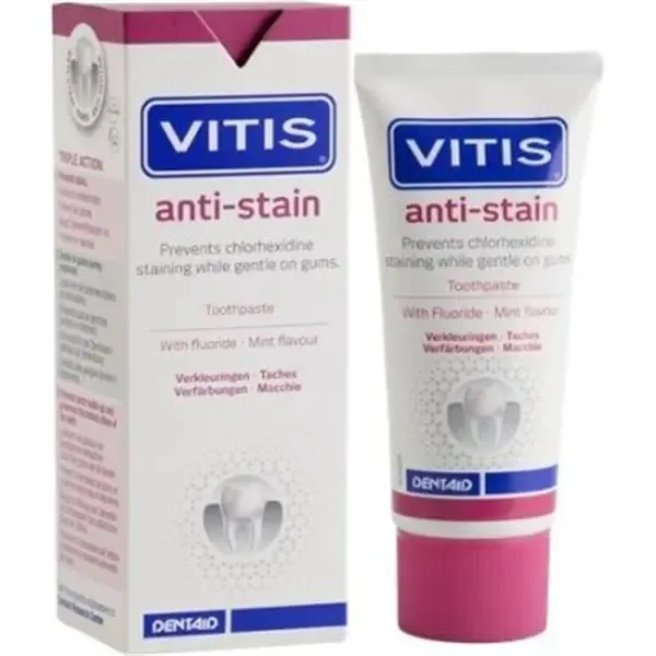 VITIS ANTISTAIN PASTA DENTIFRICA 1 ENVASE 50 ML