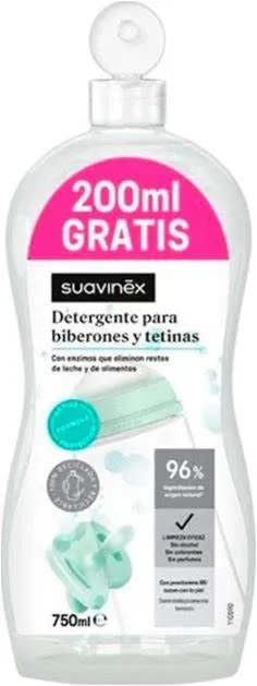 SUAVINEX DETERGENTE TETINAS Y BIBERONES 1 BOTELL
