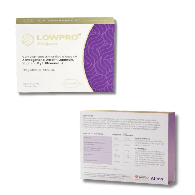 LOWPRO 30 CAPSULAS
