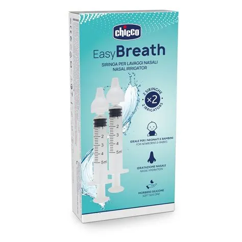 CHICCO EASY BREATH JERINGA LAVADO NASAL 2 UNIDAD