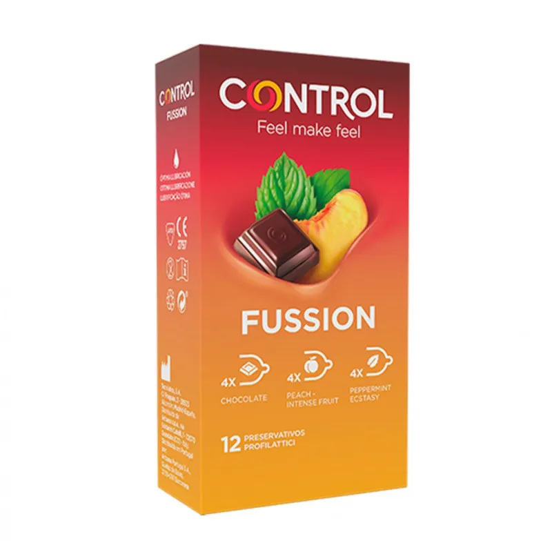 CONTROL SEX SENSES PRESERVATIVOS FUSSION 12 U