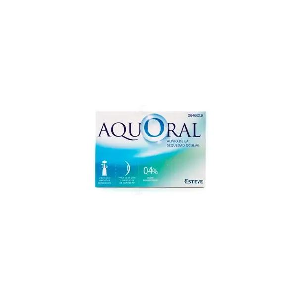 AQUORAL GOTAS OFTALMICAS LUBRICANTES AC HIALURON