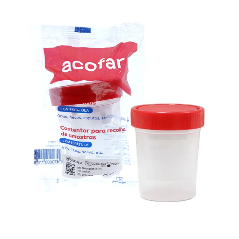 ACOFAR ENVASE CON ESPATULA RECOGIDA MUESTRAS