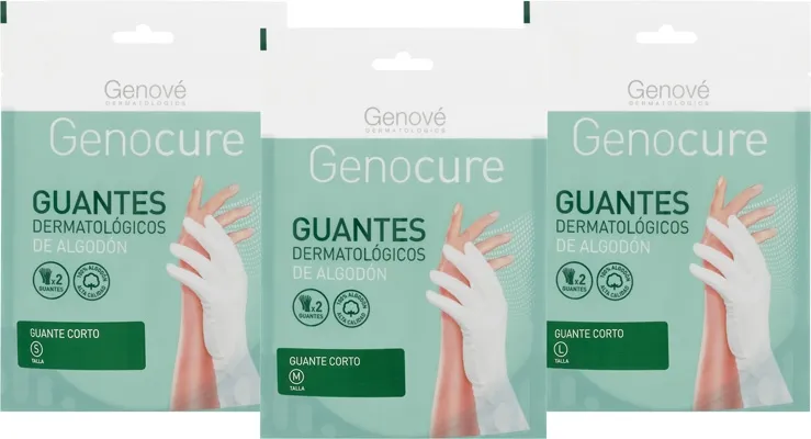 GUANTES ALGODON GENOVE DERMATOLOGICO T- PEQ
