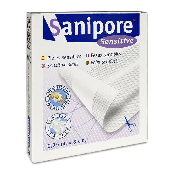 SANIPORE APOSITO ADHESIVO BANDA 75 CM X 8 CM