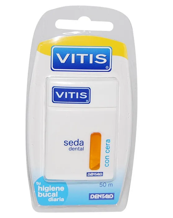 VITIS SEDA DENTAL CON CERA 50 M