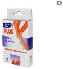 RESPIPLUS TIRA NASAL PIEL 12 U