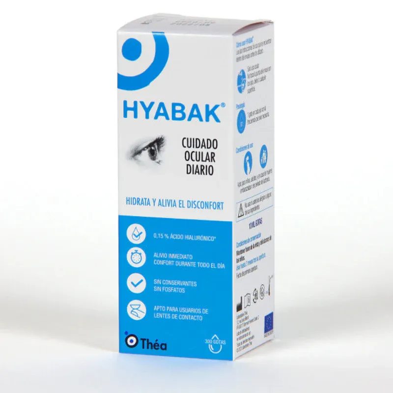 HYABAK SOLUCION HIDRATANTE LENTES DE CONTACTO 10