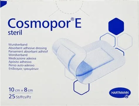 COSMOPOR E APOSITO ESTERIL 15 X 8 CM 10 U