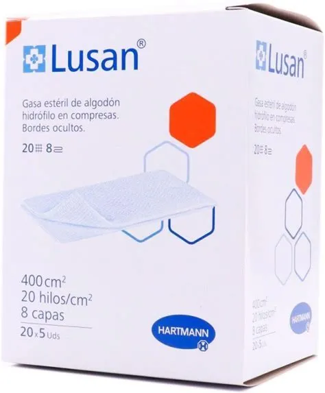GASA ESTERIL ALGODON HIDROFILO COMPRESAS ACOFARM