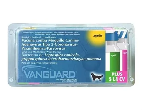 VANGUARD 7 VACUNA 25 DOSIS (VET)(N)